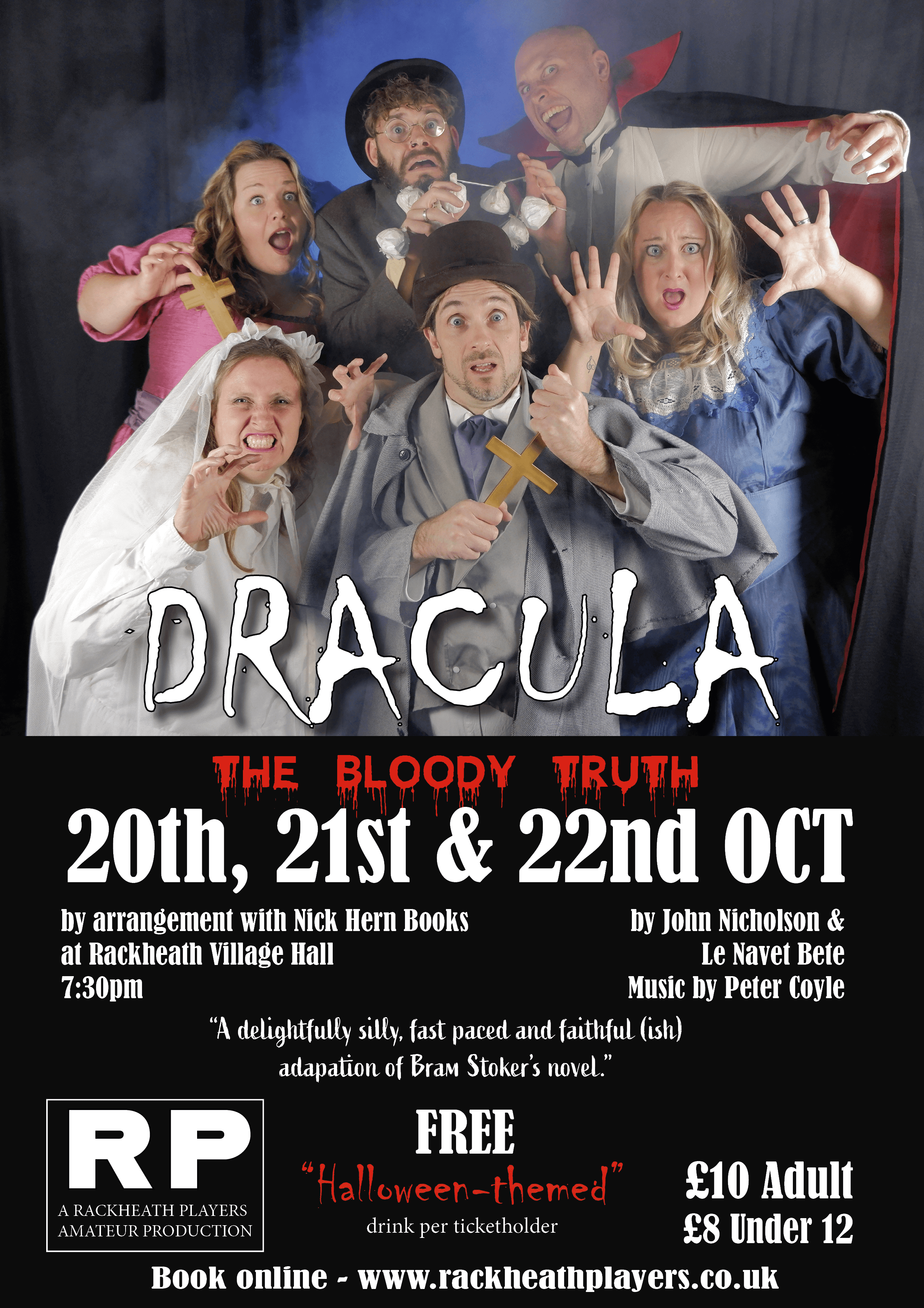 Programme cover of the play Dracula